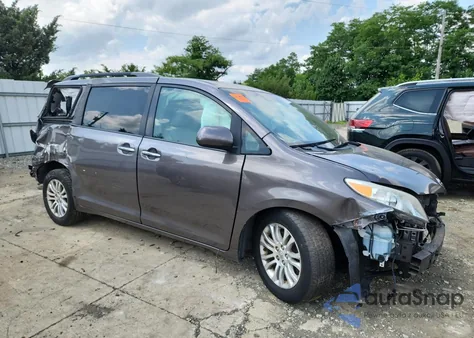 2015 Toyota Sienna Xle from USA, damaged, VIN 5TDYK3DC3FS590025